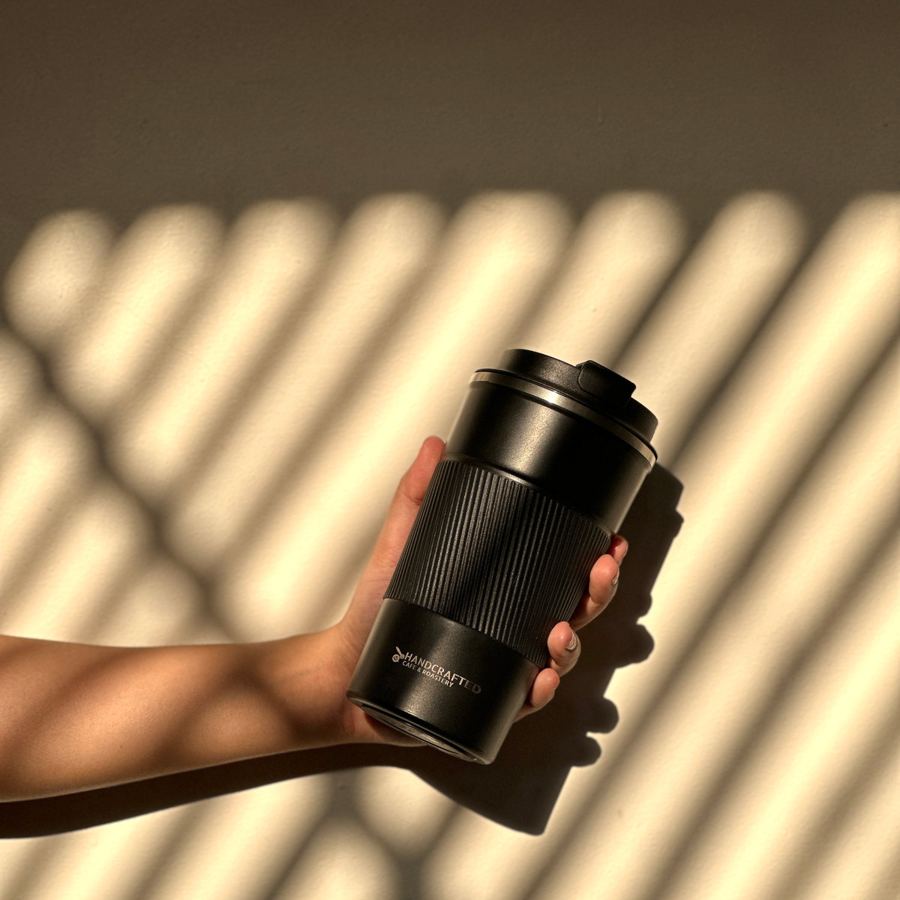 Handcrafted travel flask